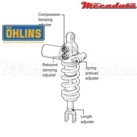 Amortisseur Ohlins ~ BM 360 (T36PR1C1LS) 