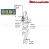 Amortisseur Ohlins ~ BM 360 (T36PR1C1LS) 