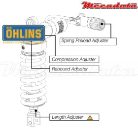 Amortisseur Ohlins ~ SU 026 (T36PR1C1LS) 