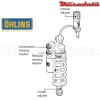 Amortisseur Ohlins ~ KA 466 (T36PR1C1LS) 
