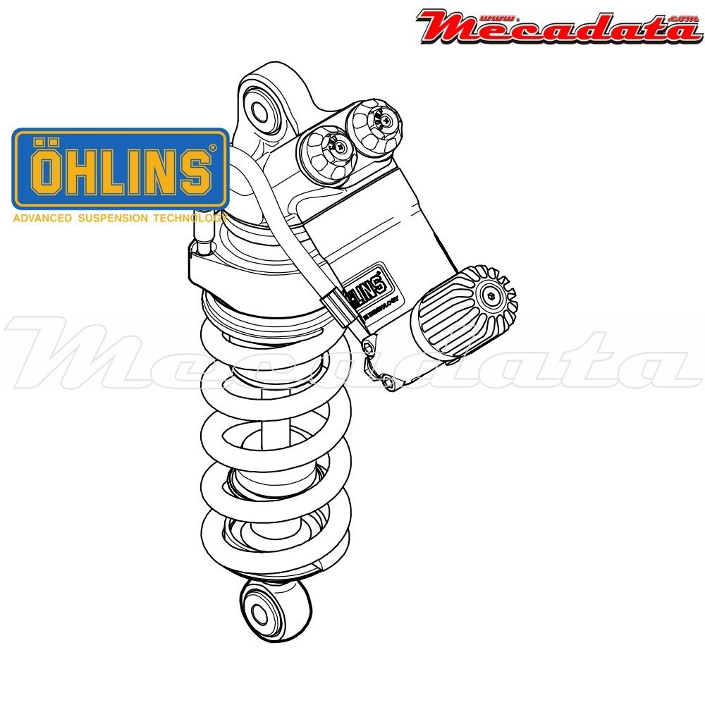 Amortisseur Ohlins ~ MV 788 (T36PR1C1S) 