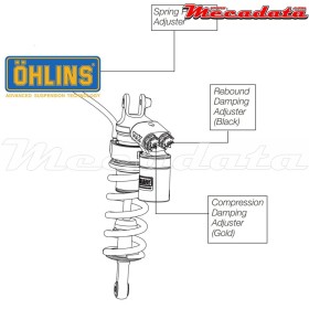 Amortisseur Ohlins ~ DU 868 (T36PR1C1S) 