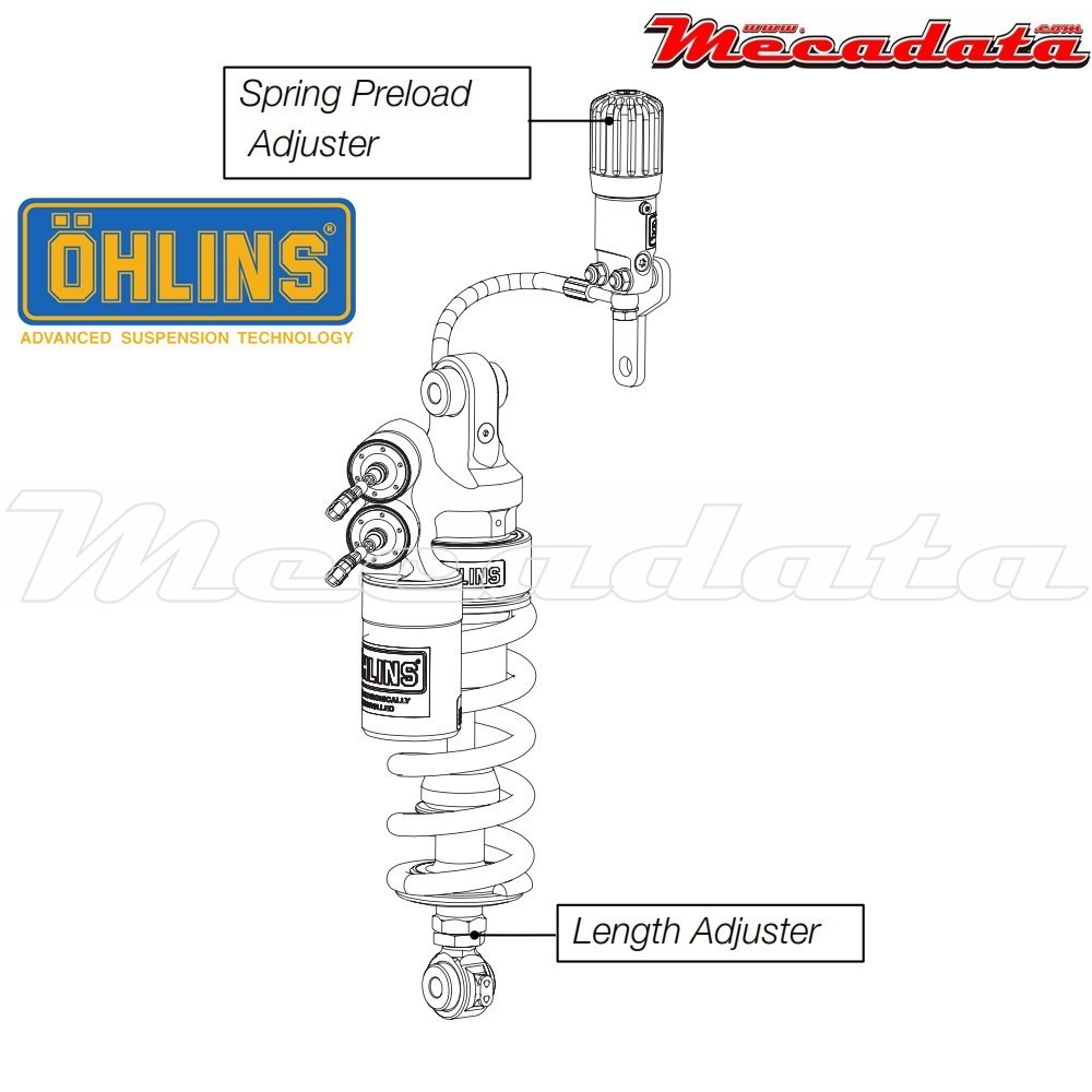 Amortisseur Ohlins ~ KA 035 (T36PR4C4LS) 
