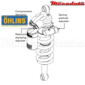 Amortisseur Ohlins ~ KT 302 (T39PR1C1B) 