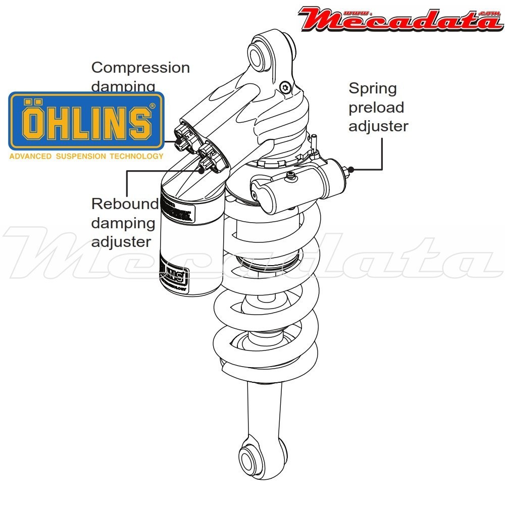 Amortisseur Ohlins ~ KT 302 (T39PR1C1B) 