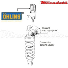 Amortisseur Ohlins ~ KA 128 (T39PR1C1S) 