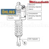 Amortisseur Ohlins ~ HA 1184 (T44PR1C1) 
