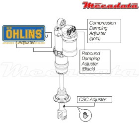 Amortisseur Ohlins ~ HO 1094 (T44PR1C1) 