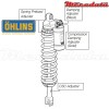 Amortisseur Ohlins ~ KT 1184 (T44PR1C1Q1) 
