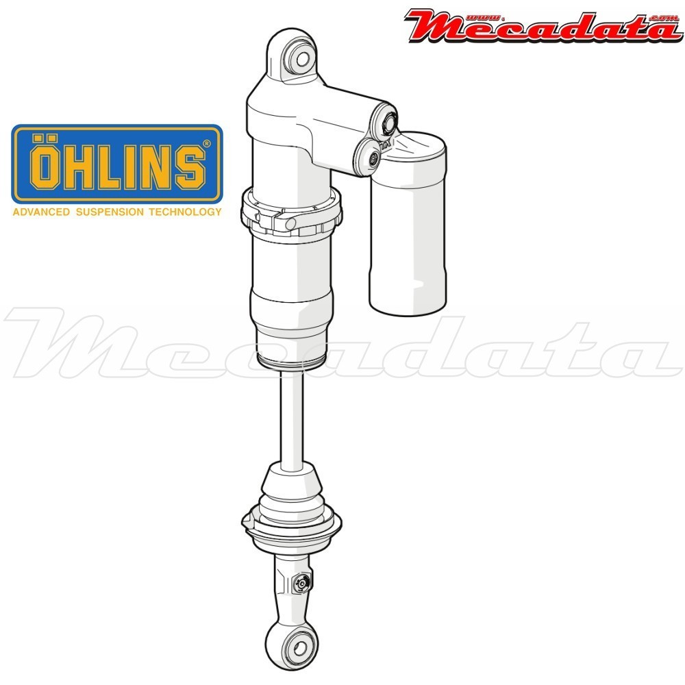 Amortisseur Ohlins ~ YA 1593 (T44PR1C2) 