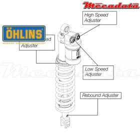 Amortisseur Ohlins ~ HO 1293 (T44PR1C2) 