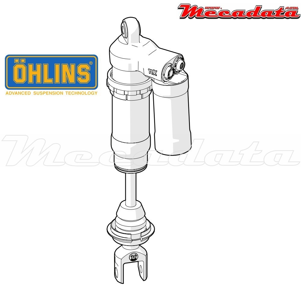 Amortisseur Ohlins ~ KT 1684 (T44PR1C2Q1W) 
