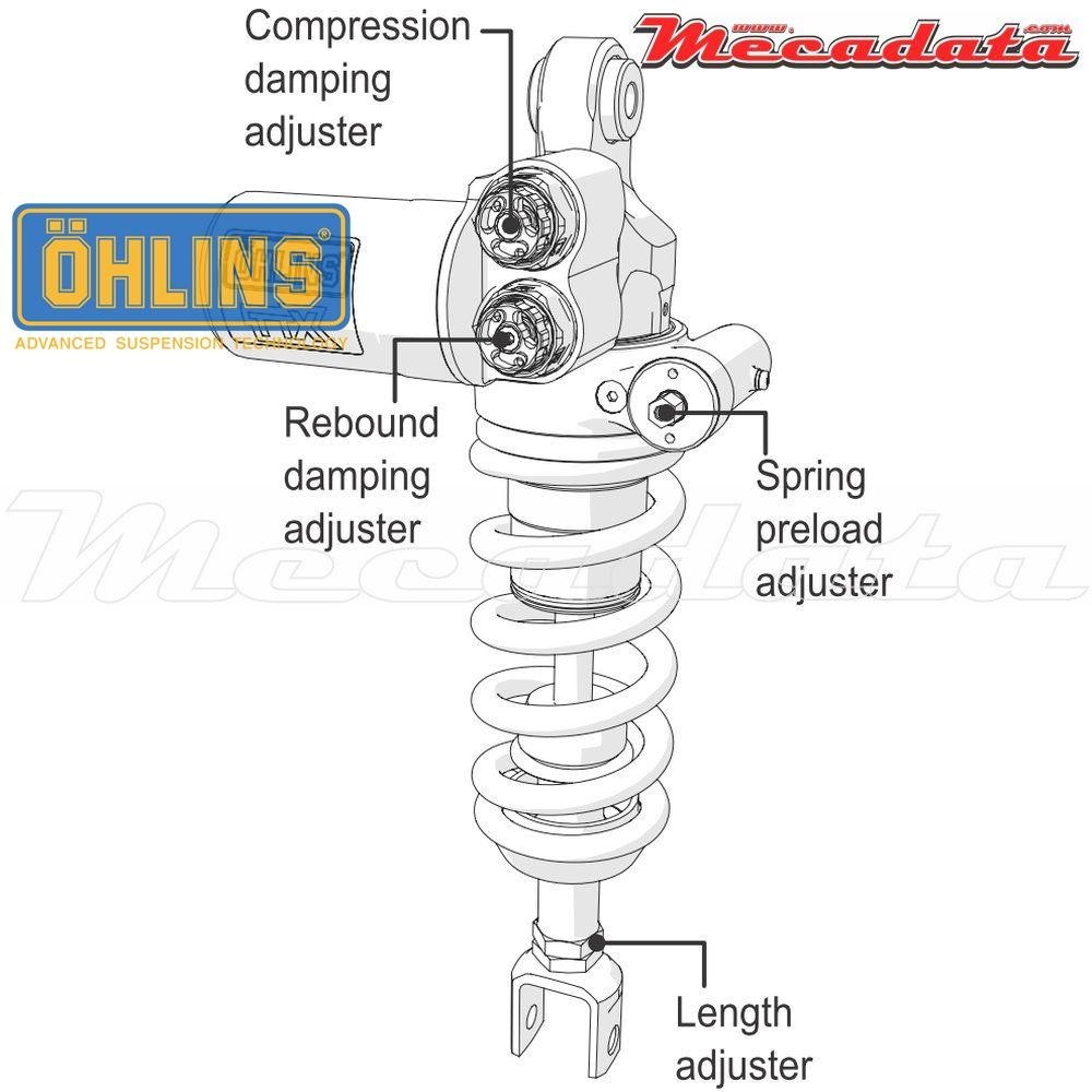 Amortisseur Ohlins ~ BM 468 (T36PR1C1LB) 