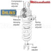 Amortisseur Ohlins ~ BM 468 (T36PR1C1LB) 