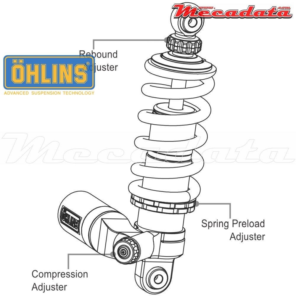 Amortisseur Ohlins ~ BM 735 (S46PR1C1) 