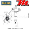 Amortisseur Ohlins ~ DMX 0104 (STX46) 