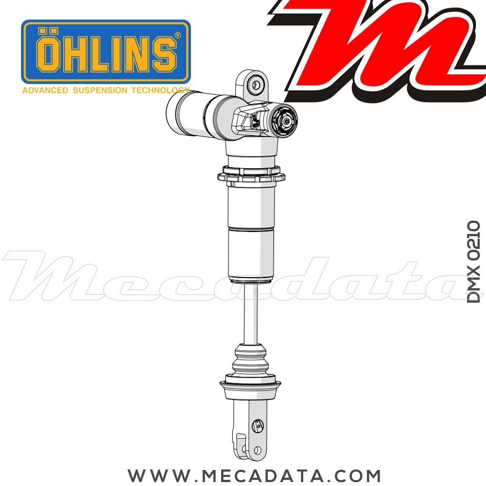 Amortisseur Ohlins ~ DMX 0210 (T46PR1C2) 