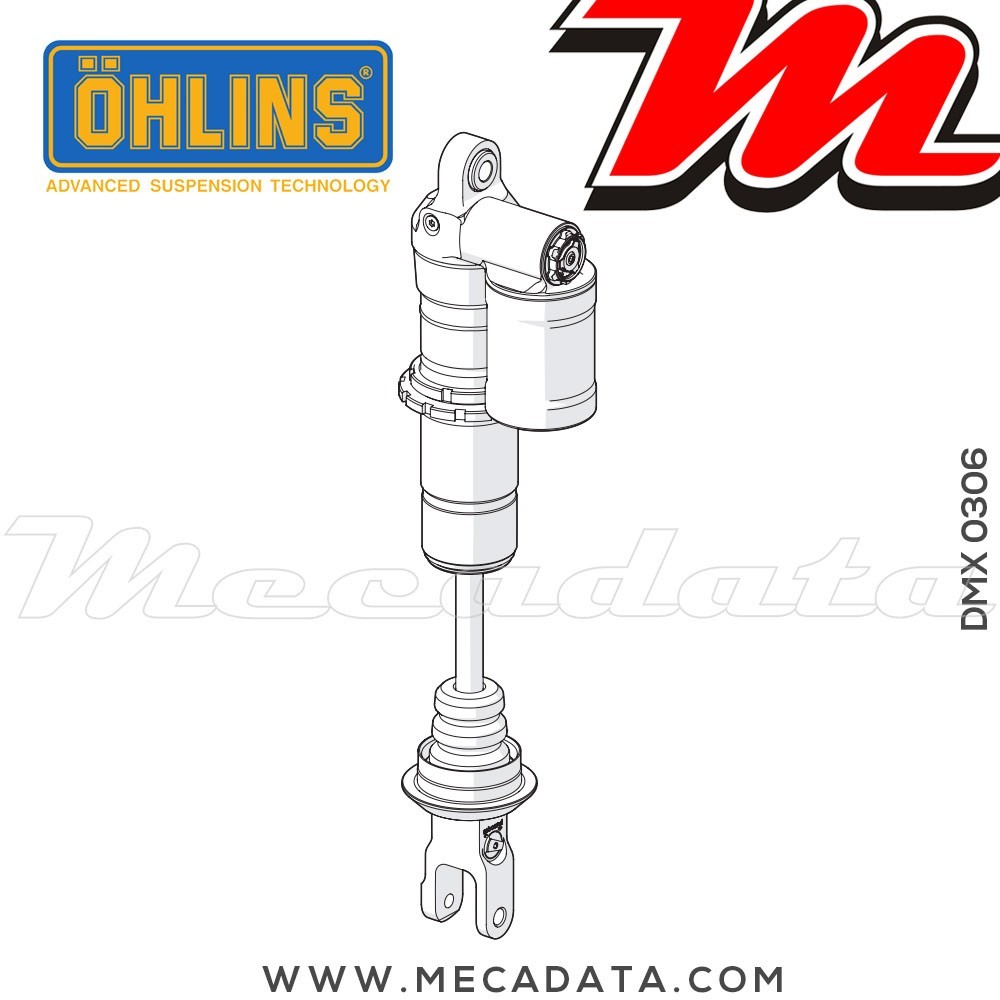 Amortisseur Ohlins ~ DMX 0306 (T46PR1C2) 