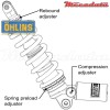 Amortisseur Ohlins ~ DU 509 (S46PR1C1) 