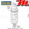 Amortisseur Ohlins ~ DU 615 (S46DR1) 