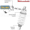 Amortisseur Ohlins ~ DU 726 (S46HR1C1) 