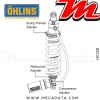 Amortisseur Ohlins ~ HO 129 (S46HR1C1) 