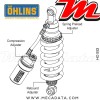 Amortisseur Ohlins ~ HO 913 (S46HR1C1) 