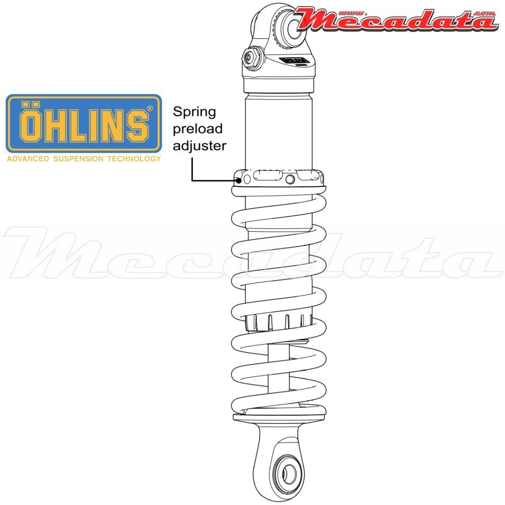Amortisseur Ohlins ~ IN 525 (S36D) 