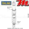 Amortisseur Ohlins ~ KA 008 (S46DR1) 