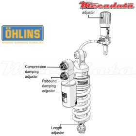 Amortisseur Ohlins ~ KA 468 (T36PR1C1LS) 