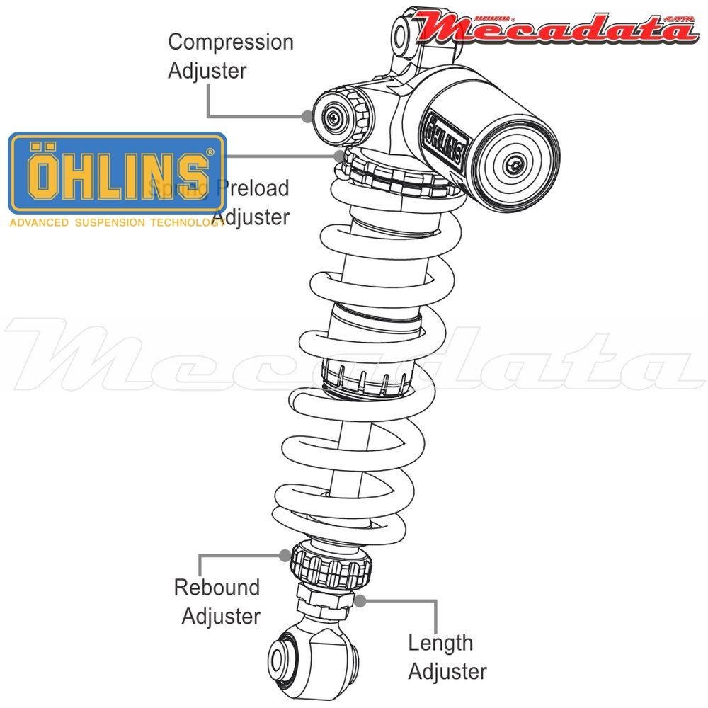 Amortisseur Ohlins ~ KA 744 (S36PR1C1L) 