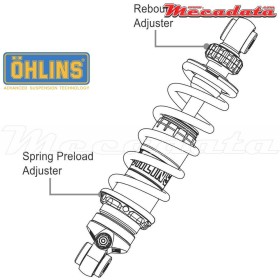 Amortisseur Ohlins ~ TR 729 (S36DR1) 