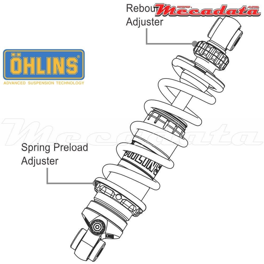 Amortisseur Ohlins ~ TR 729 (S36DR1) 