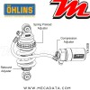 Amortisseur Ohlins ~ YA 169 (S46HR1C1) 
