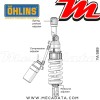 Amortisseur Ohlins ~ YA 589 (S46HR1C1LS) 