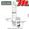 Amortisseur Ohlins ~ YA 853 (S36PC1) 