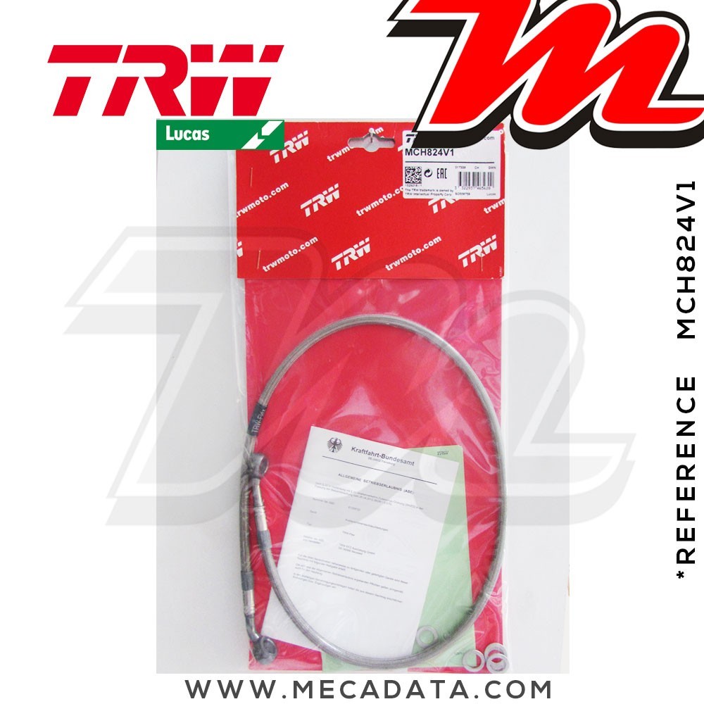 Durites de frein ~ TRW-Lucas MCH 824 V1 - Avant 