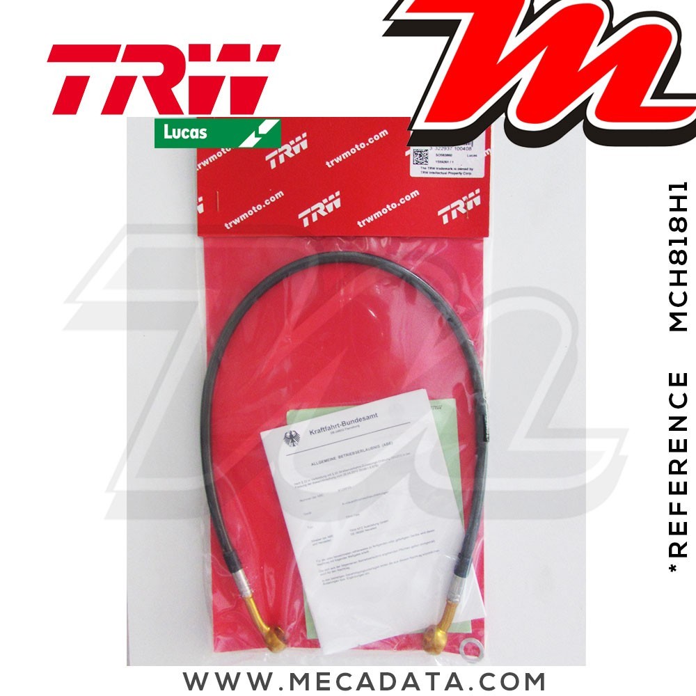 Durites de frein ~ TRW-Lucas MCH 818 H1 - Arrière 