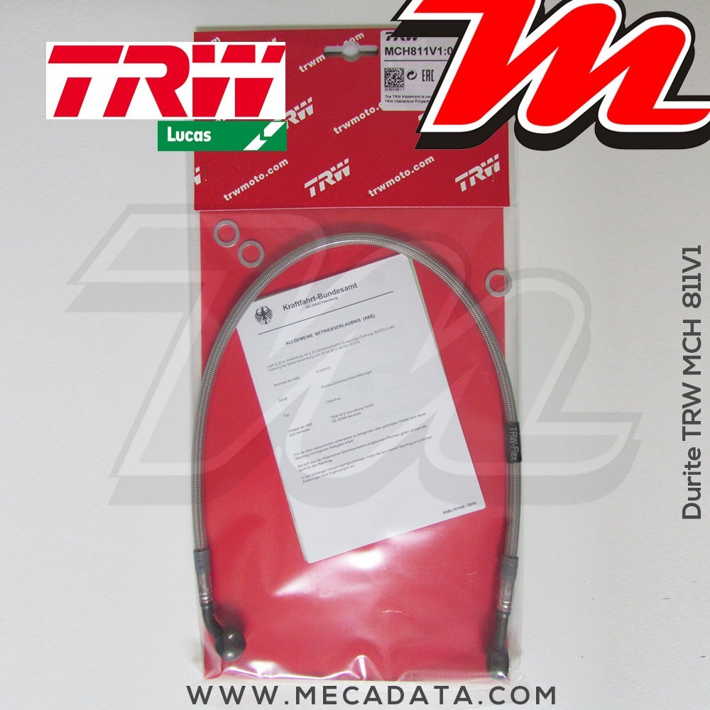 Durites de frein ~ TRW-Lucas MCH 811 V1 - Avant 