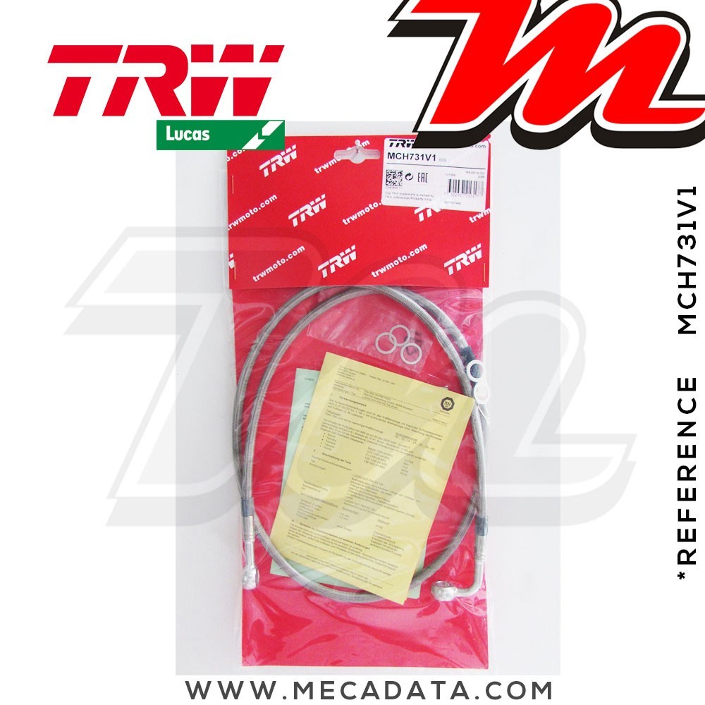 Durites de frein ~ TRW-Lucas MCH 731 V1 - Avant 