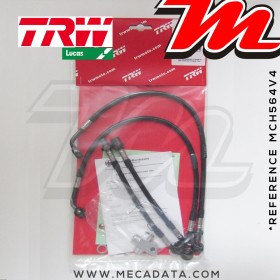 Durites de frein ~ TRW-Lucas MCH 564 V4 - Avant 