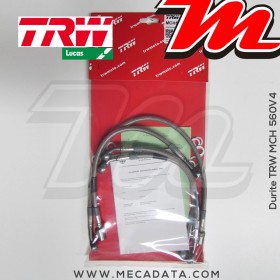 Durites de frein ~ TRW-Lucas MCH 560 V4 - Avant 