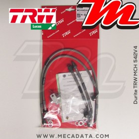 Durites de frein ~ TRW-Lucas MCH 542 V4 - Avant 