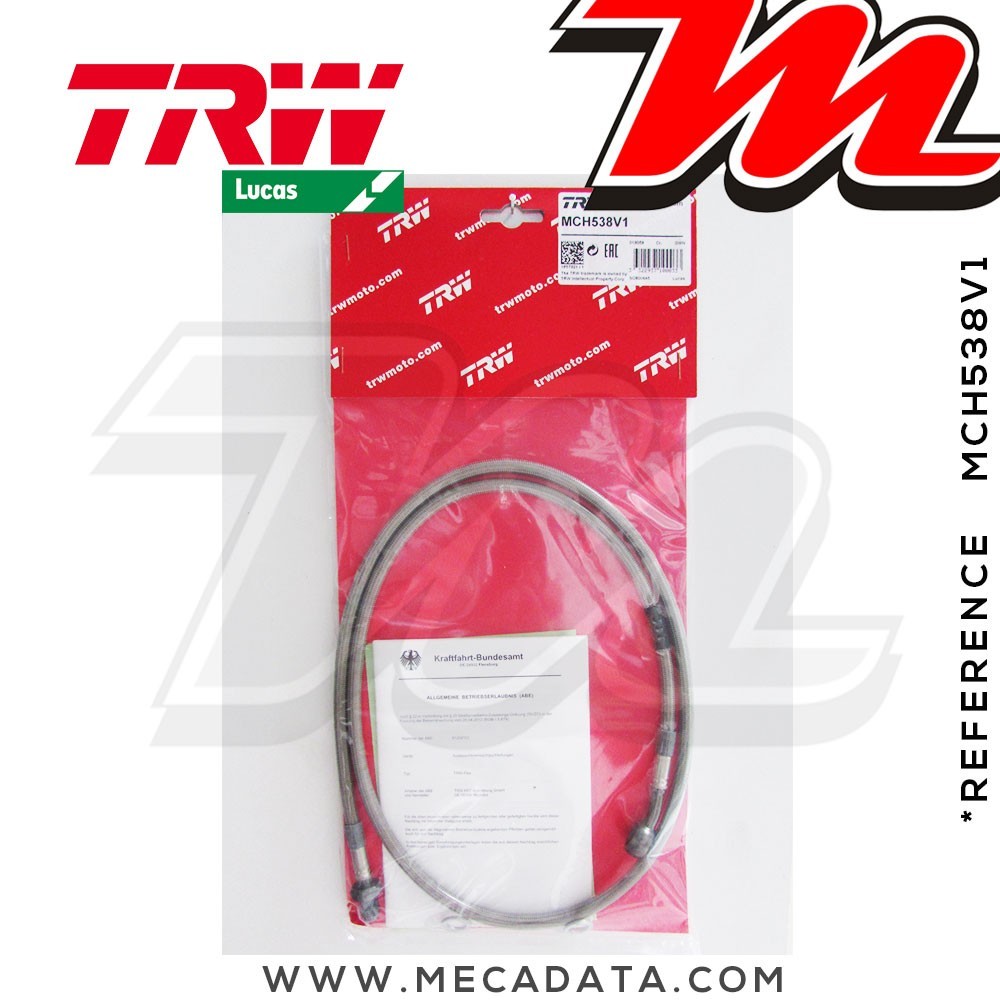 Durites de frein ~ TRW-Lucas MCH 538 V1 - Avant 