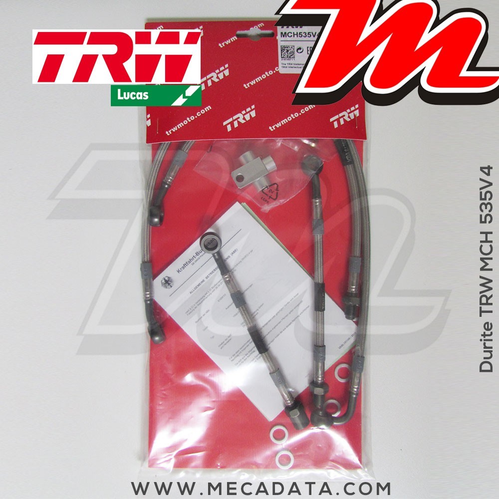 Durites de frein ~ TRW-Lucas MCH 535 V4 - Avant 