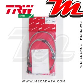 Durites de frein ~ TRW-Lucas MCH 512 V3 - Avant 