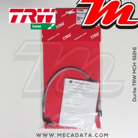 Durites de frein ~ TRW-Lucas MCH 512 H1 - Arrière 