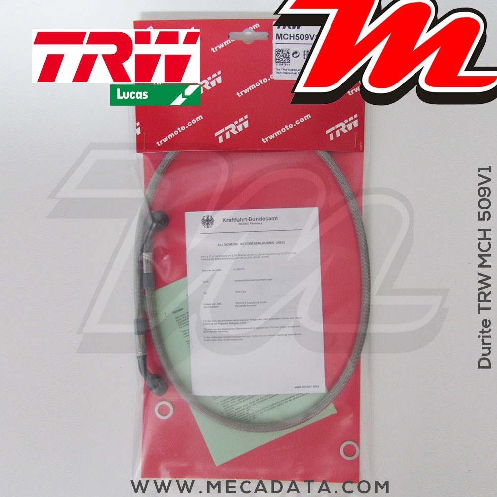 Durites de frein ~ TRW-Lucas MCH 509 V1 - Avant 