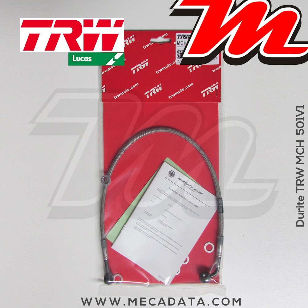 Durites de frein ~ TRW-Lucas MCH 501 V1 - Avant 