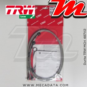 Durites de frein ~ TRW-Lucas MCH 487 V2 - Avant 